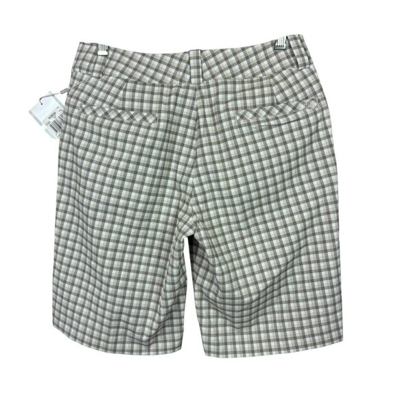 NIKE GOLF Dri-Fit Plaid Shorts Style 359364-244 NWT - Picture 4 of 4